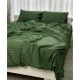 Постельное бельё из натуральной хлопковой бязи Gold комплект постельного голд Полоска зеленая