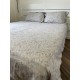 Постельное белье межсезонное Комбо Фланель + Велюр двухсторонее теплое постельное белье Евро размер 200х230 см