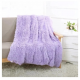 Плед покрывало с длинным ворсом Травка полуторный размер 160*210 см Лавандовый
