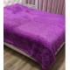 Плед Травка Меховое Покрывало с длинным ворсом евро размер 210*230 см Фуксия