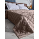 Велюровое покрывало на кровать евро размер Ромб 210*230