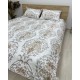 Покрывало с наволочками ХБ стеганное евро размер 200*230 Вензель