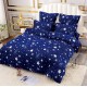 Покрывало с наволочками ХБ стеганное евро размер 200*230 Звезды