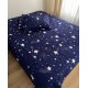 Покрывало с наволочками ХБ стеганное евро размер 200*230 Звезды