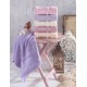 Набор Махровых Турецких полотенец для лица Cestepe VIP Cotton Alina размер 50*90 см 6 шт в упаковке