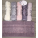 Набор Махровых Турецких полотенец для лица Cestepe VIP Cotton BUKET размер 70*140 см 6 шт в упаковке