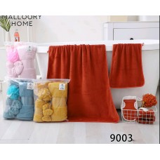 Подарунковий комплект 5в1 для лазні сауни Мікрофібра - рушники 2шт (50/90-70/140см), мочалка (2шт), повя'зка на голову