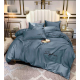 Постельное белье Софи Сатин в подарочной упаковке евро размер 200*230 см Синий