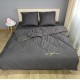 Постельное белье Софи Сатин в подарочной упаковке евро размер 200*230 см Графит