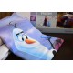 Постельное белье Фланель 3D простыня на резинке размер 160*220 Frozen