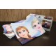 Постельное белье Фланель 3D простыня на резинке размер 160*220 Frozen