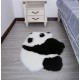 Приліжковий килимок штучне хутро Панда дитячий килимок 60*90 см