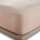 Простынь на резинке Трикотажная на матрас 160*200 см Персиковый